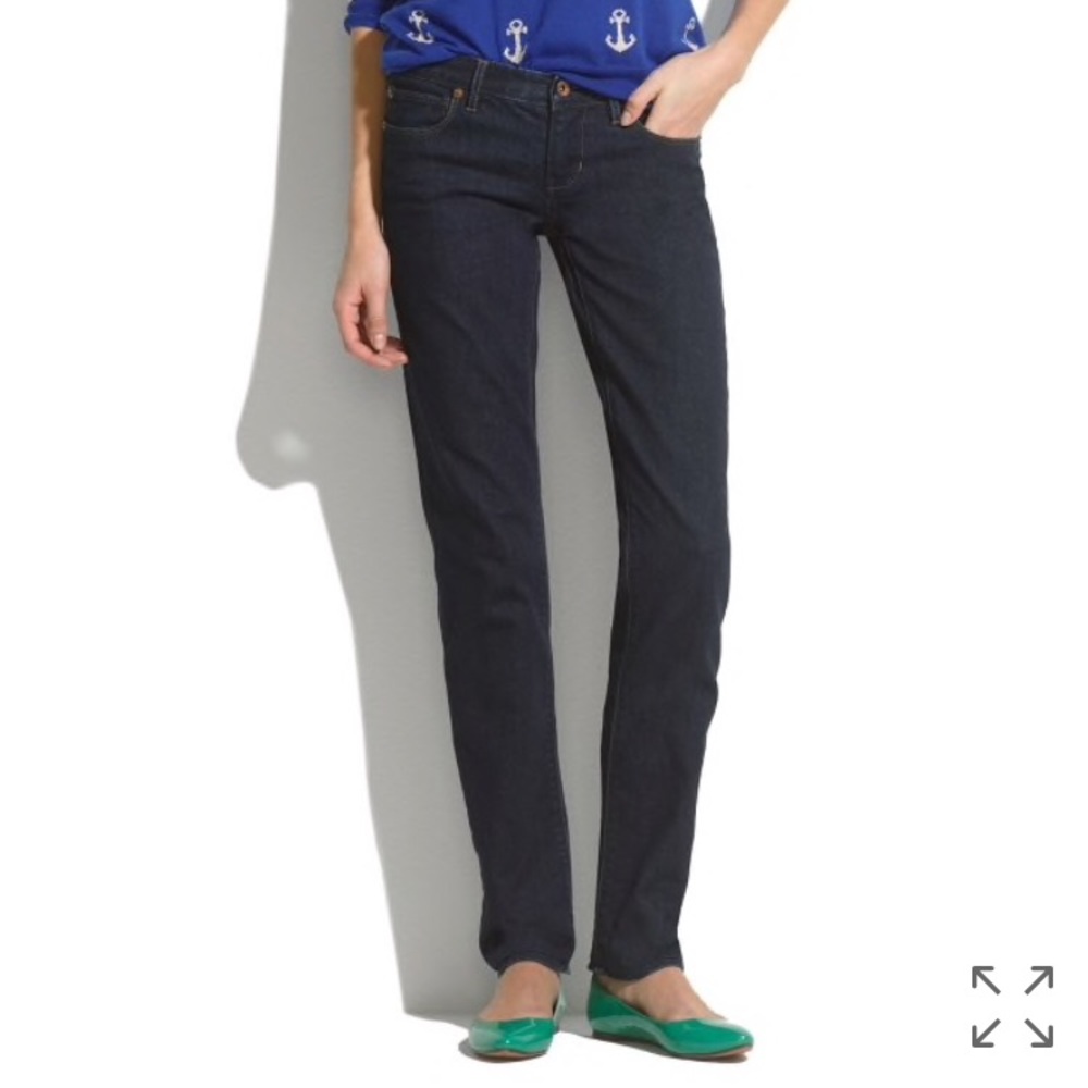 Madewell rail straight jean